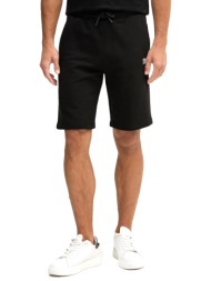 karl lagerfeld βερμουδα φουτερ logo μαυρο