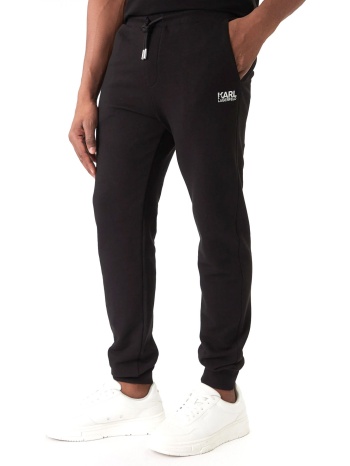 karl lagerfeld παντελονι φορμα silverlogo μαυρο