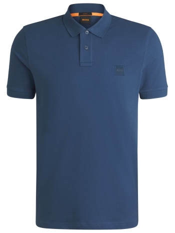 boss casual polo slim fit passenger ραφ μπλε