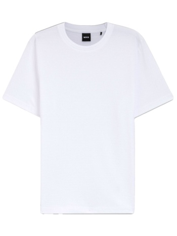 boss t-shirt tiburt 240 λευκο