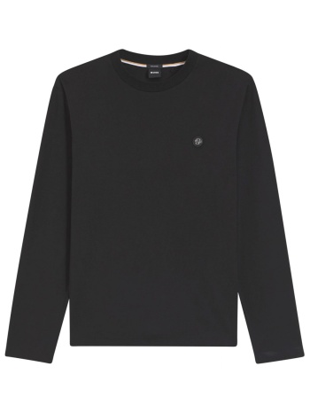 boss t-shirt mercerised c-townley 01 μαυρο