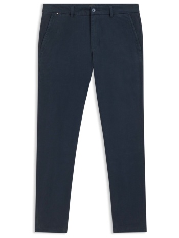 boss παντελονι chino slim fit high motion h-kaiton1 μπλε
