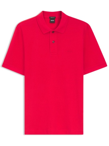 boss polo regular fit pallas κοραλι