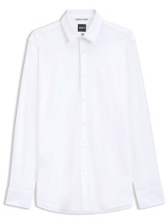 boss performance πουκαμισο slim fit p-hank-s-k-261 λευκο