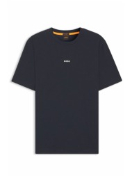 boss casual t-shirt tchup μπλε