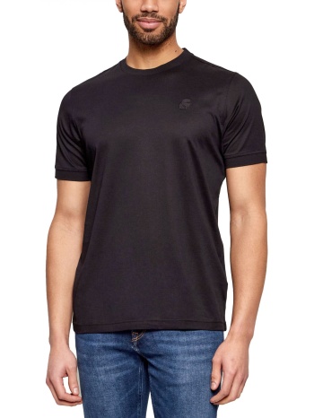 karl lagerfeld t-shirt logo μαυρο