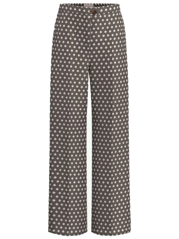 marella emme παντελονα emmbaobab εμπριμε τσεπες καφε-εκρου