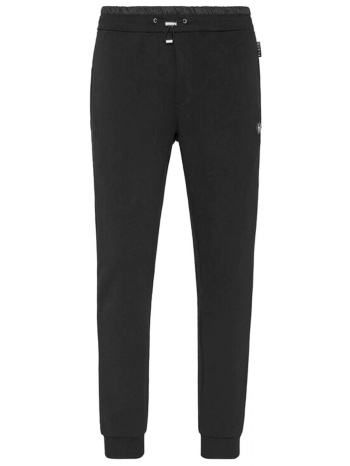 philipp plein παντελονι φορμα hexagon logo μαυρο