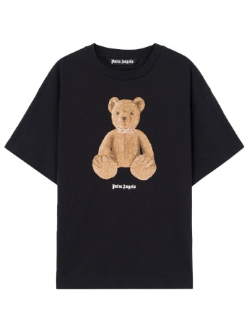 palm angels t-shirt bear regular tee μαυρο