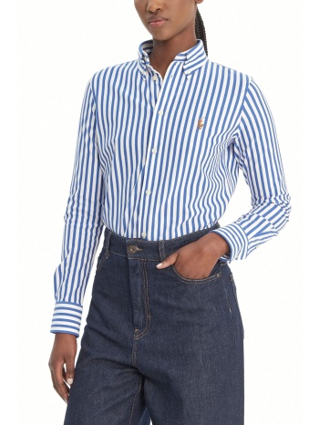 ralph lauren πουκαμισο ριγε classics knit oxford logo