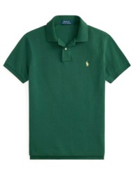 ralph lauren polo custom slim fit logo πρασινο