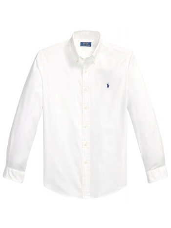ralph lauren πουκαμισο button down custom fit feather