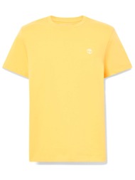 timberland t-shirt crew neck dun-river slim fit κροκι
