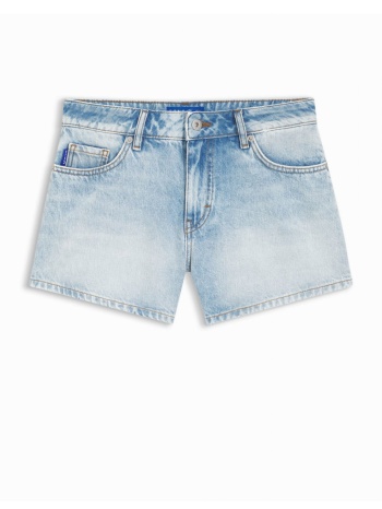 hugo blue σορτς denim galimon_b μπλε