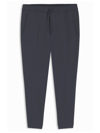 boss athleisure παντελονι chino t-flex tapered fit μπλε