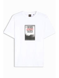 boss casual t-shirt te_dj λευκο
