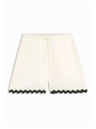 hugo σορτς τσεπες haslala-1 εκρου-μαυρο