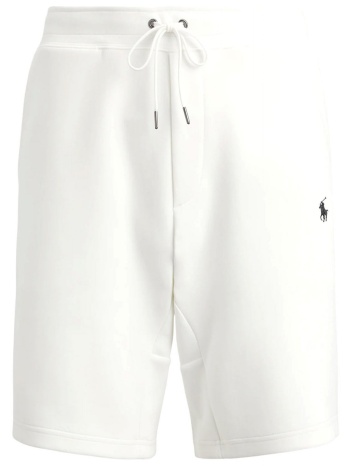 ralph lauren βερμουδα φουτερ logo λευκο