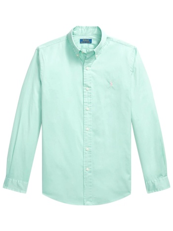 ralph lauren πουκαμισο button down custom fit feather