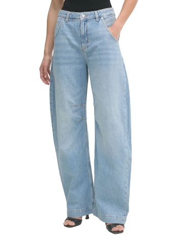 boss casual παντελονι jeans c_slouchy baloon μπλε