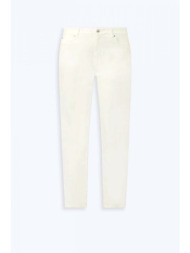 max mara weekend παντελονι jeans wkdabituro high waist cropped cigarette εκρου