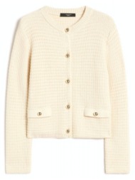 max mara weekend ζακετα πλεκτο wkdvodka cropped μπεζ
