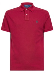 ralph lauren polo custom slim fit logo κοκκινο