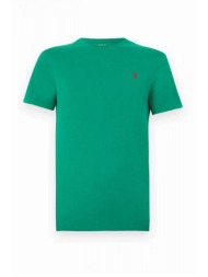 ralph lauren t-shirt custom slim fit logo πρασινο