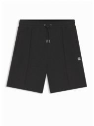 hugo βερμουδα dimacshort logo μαυρο