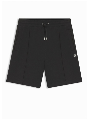 hugo βερμουδα dimacshort logo μαυρο