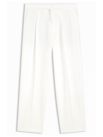 hugo παντελονι tari262x τσεπες πιετες εκρου