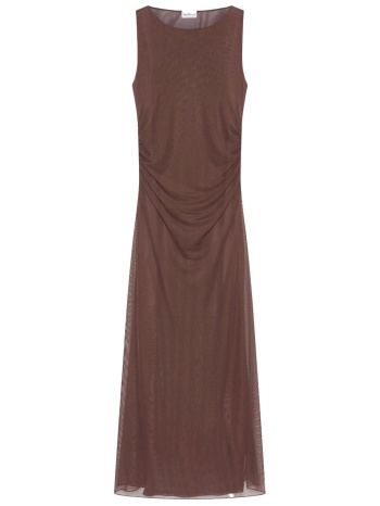 marella φορεμα midi mllalbum καφε