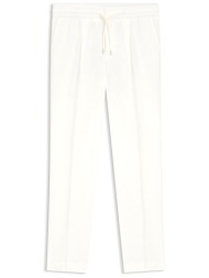 hugo παντελονι getlin251f3 λαστιχο μεση τσεπες εκρου