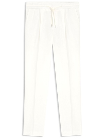 hugo παντελονι getlin251f3 λαστιχο μεση τσεπες εκρου