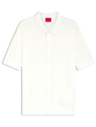 hugo ζακετα polo πλεκτο san paco_cv εκρου