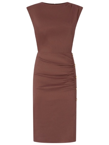 pinko φορεμα alissa dress καφε