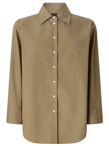 pinko πουκαμισο torchiatura shirt xaki