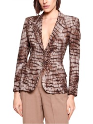 elisabetta franchi σακακι μεσατο καφε