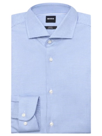 boss πουκαμισο μικροσχεδιο slim fit easy iron