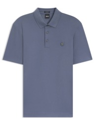 boss polo mercerized c-parris 01 ραφ μπλε