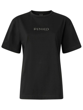 pinko μπλουζακι strepitoso t-shirt μαυρο