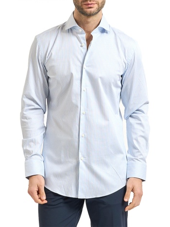 boss πουκαμισο ριγε slim fit easy iron h-hank-sp-c1-261