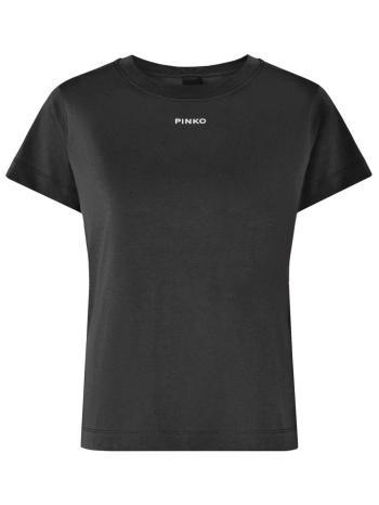 pinko t-shirt basico t-shirt μαυρο