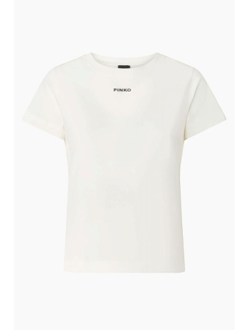 pinko t-shirt basico t-shirt λευκο
