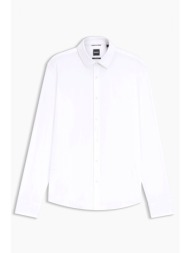 boss performance πουκαμισο regular fit p-joe-s-k-261 λευκο