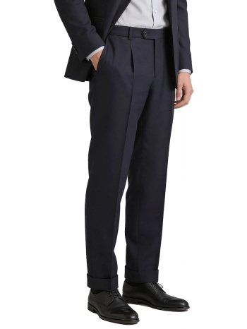 boss παντελονι chino tepered fit h-perin-pl-tu-261 μπλε