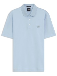 boss polo mercerised c-paris 01 σιελ