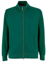 la martina φουτερ fullzip logo πρασινο