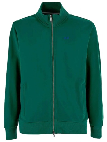 la martina φουτερ fullzip logo πρασινο