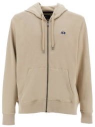 la martina φουτερ ziphood logo μπεζ